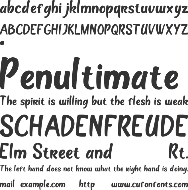 SANTINO RIPERS font preview