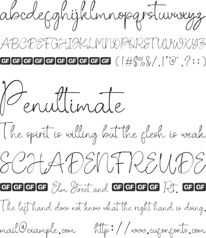 Claristya Britpod Trial font preview