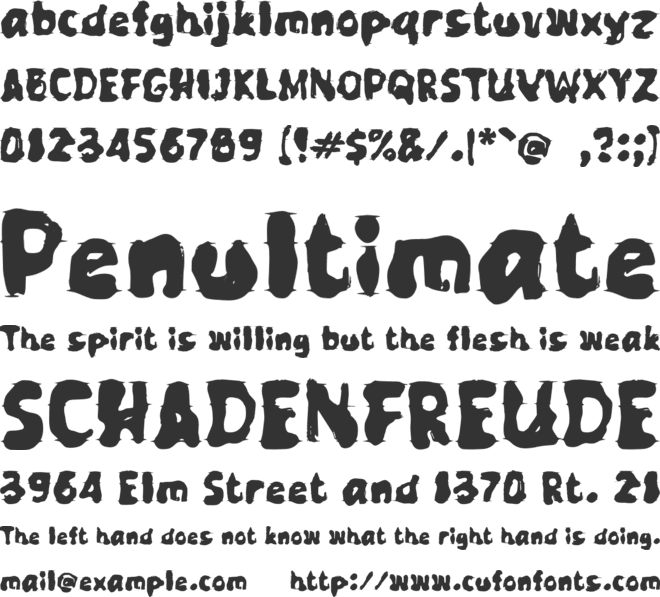 n Nawi font preview