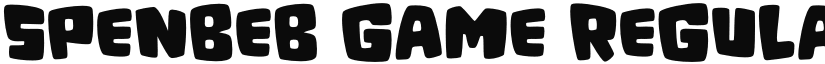 Spenbeb Game Regular font