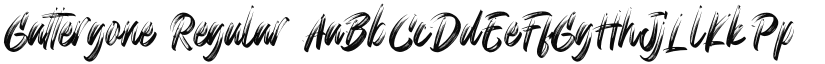 Gattergone font download