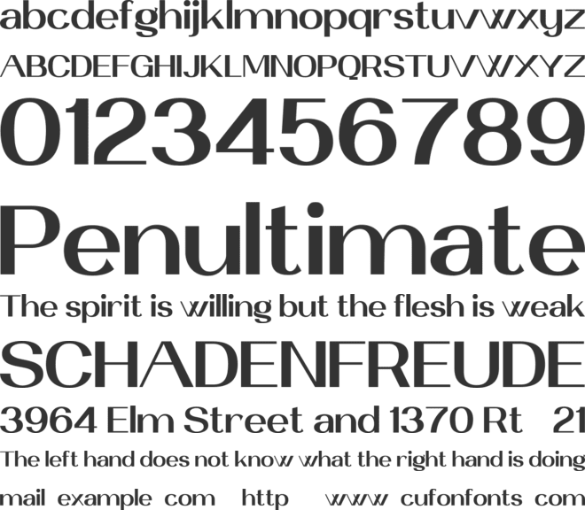 Namotaru Personal Use font preview