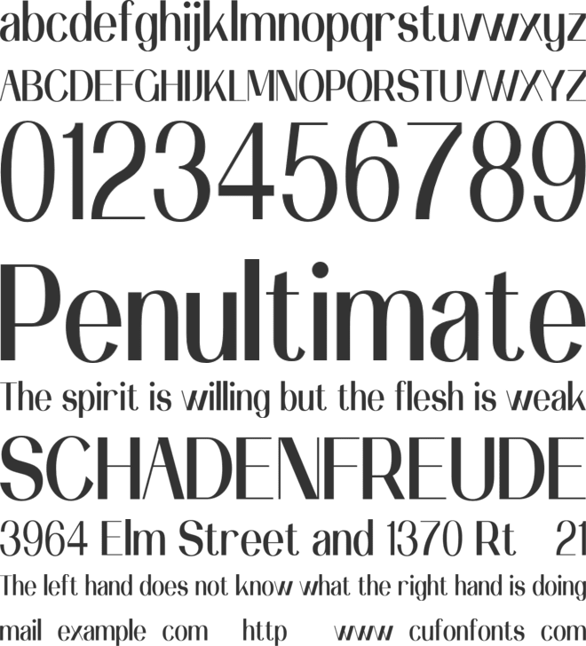 Angsert Personal Use font preview