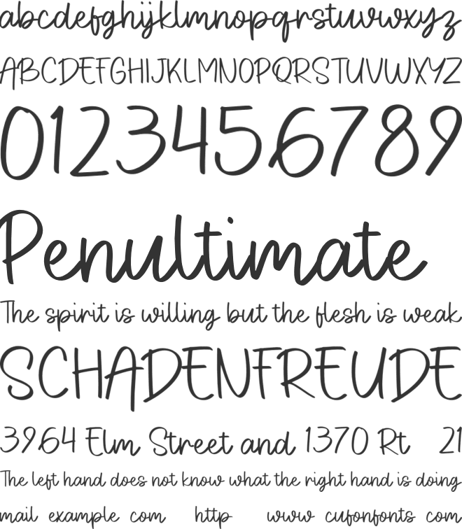 Jowarsi Personal Use font preview