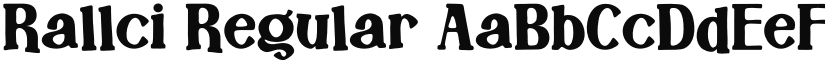 Rallci font download