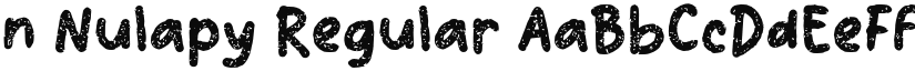 n Nulapy font download