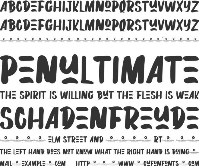 Boxer Machine font preview