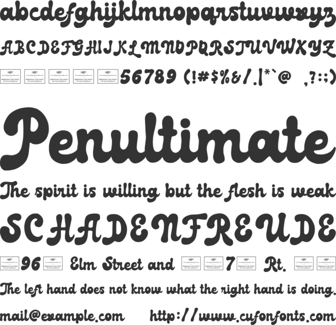 Galleon Free font preview