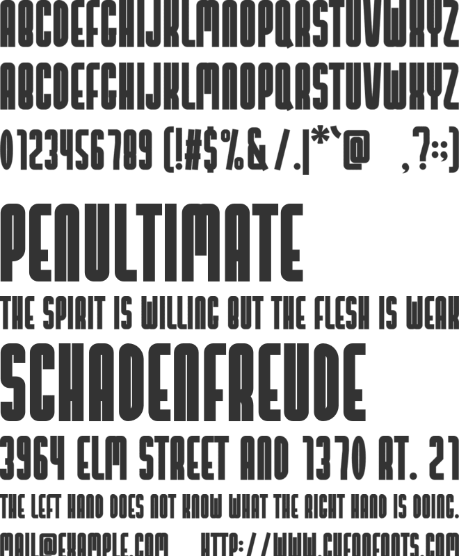 Summer Camping font preview