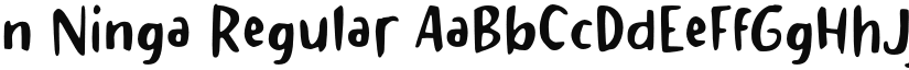 n Ninga font download