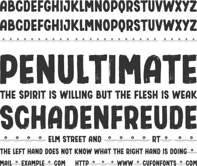 Quickest font preview