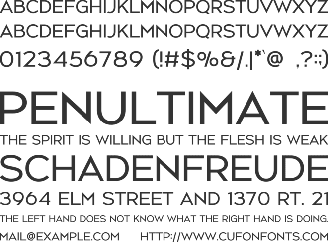 Behavior font preview