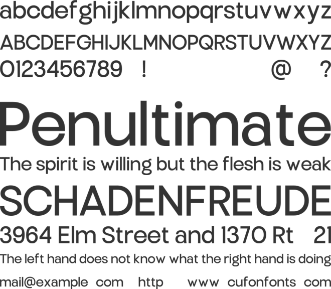 TBJ Endgraph Mini font preview