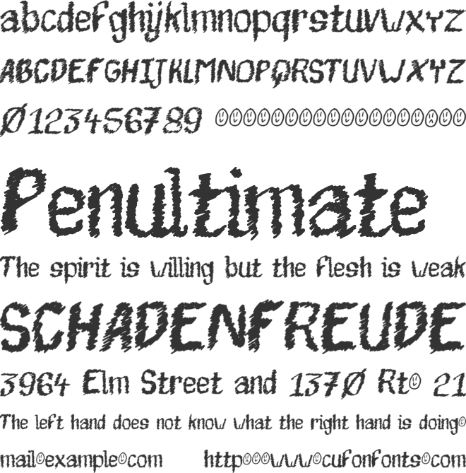 Endless Smile font preview