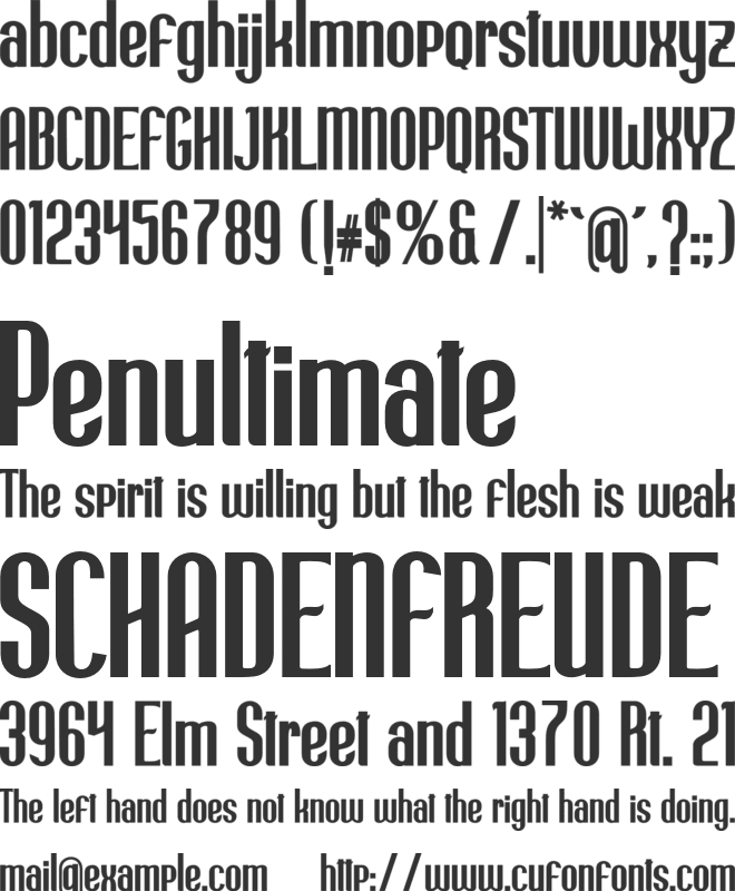 Boom Amorita font preview