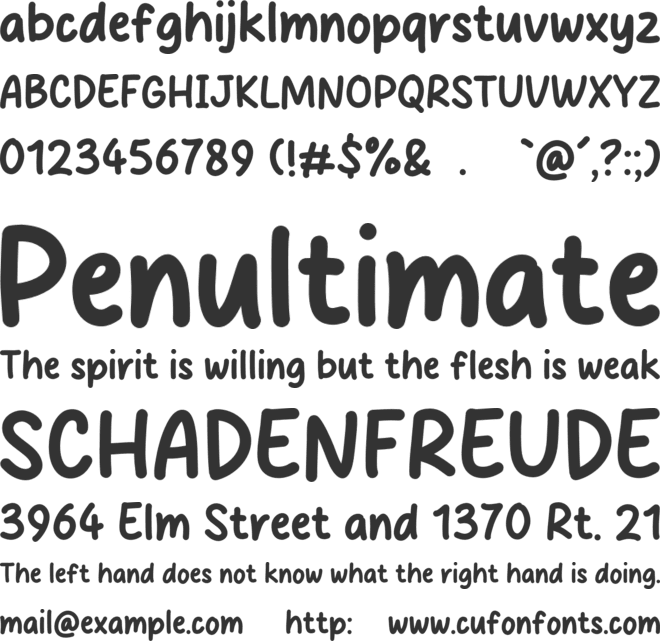 Cheese Matcha font preview