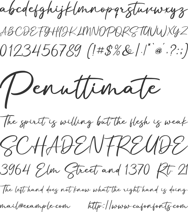 Poetra Sinatria font preview