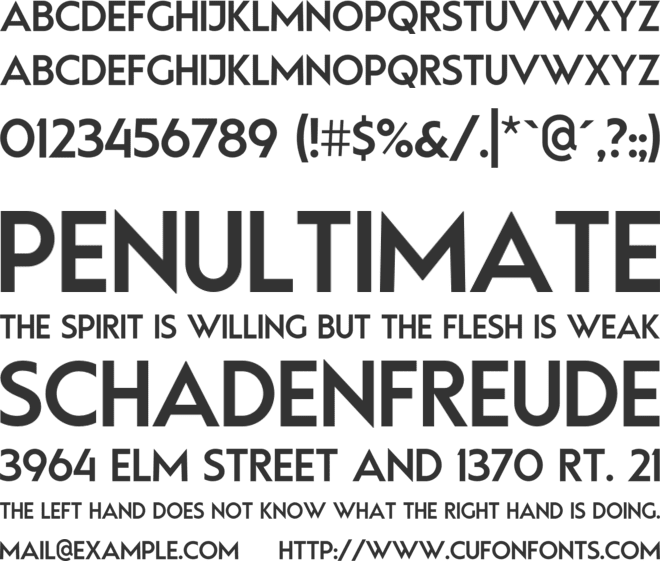 GlukEtiudaNo23 font preview