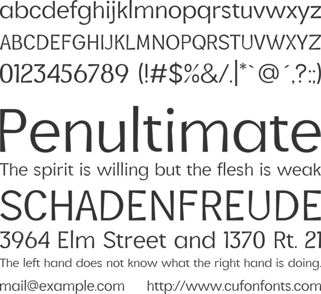 Ervha font preview