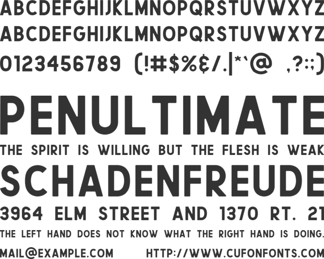 Atjeh font preview