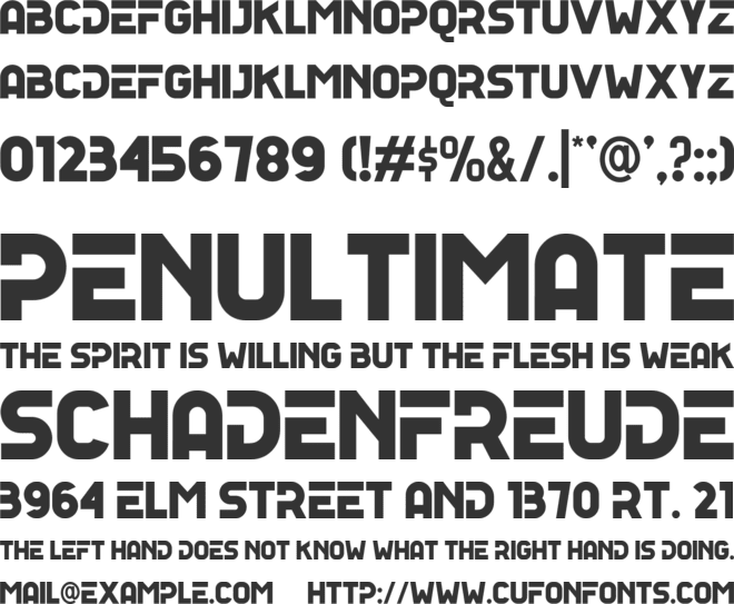 New Kidz font preview