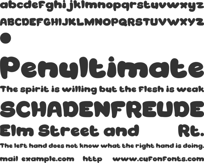 Bloom Beauty font preview