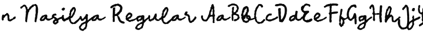 n Nasilya font download