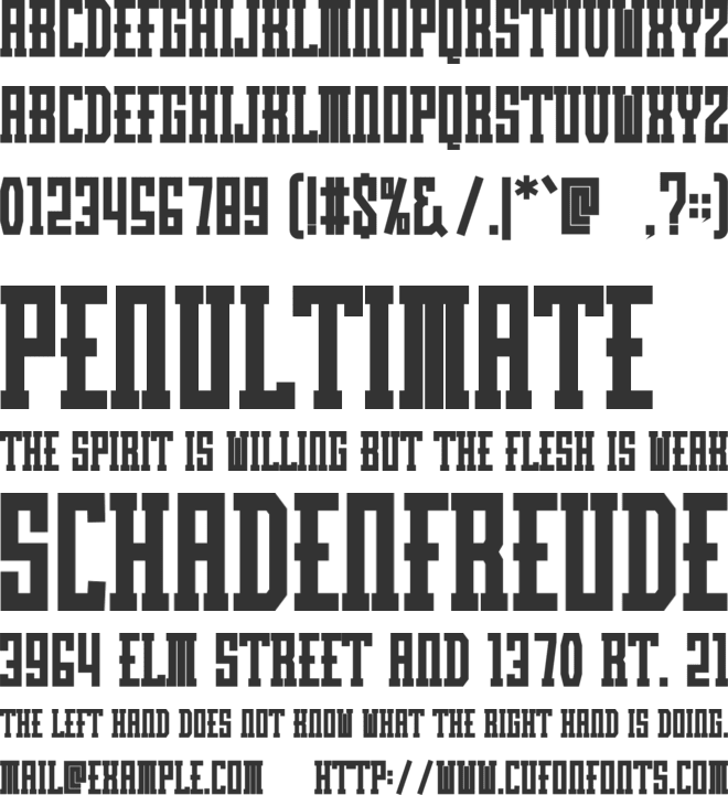 Best Daddy font preview