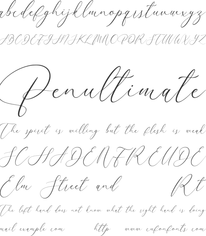 PenthoriaPersonaluse font preview