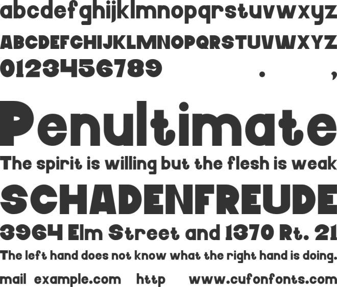 varabelle font preview