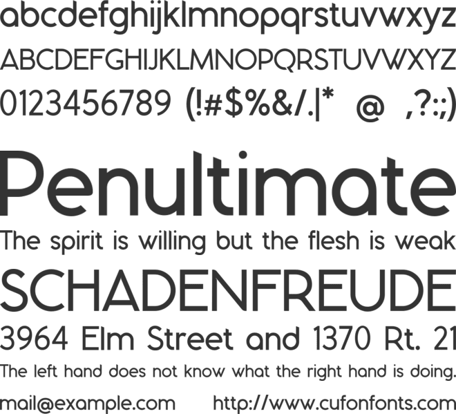 anteroly font preview