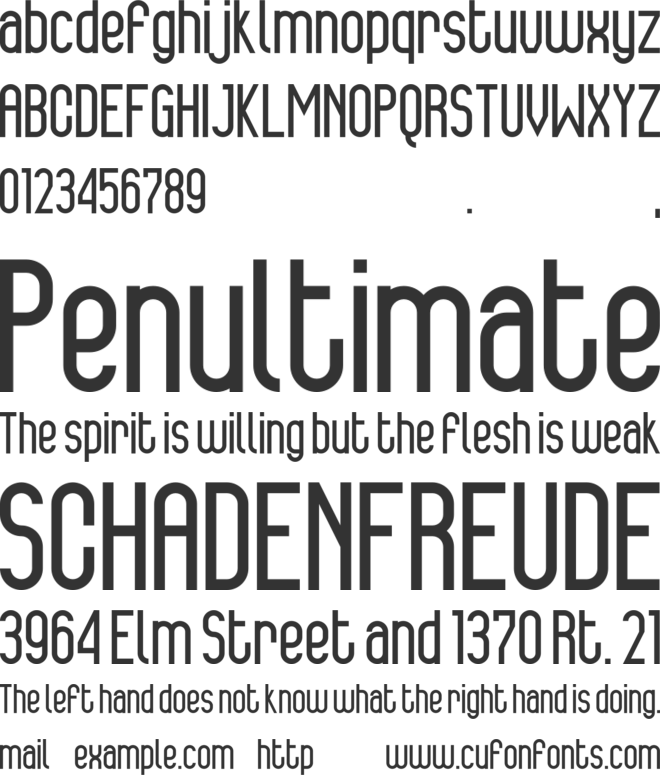 Popcorn Sandwich font preview