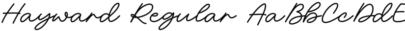 Hayward font download