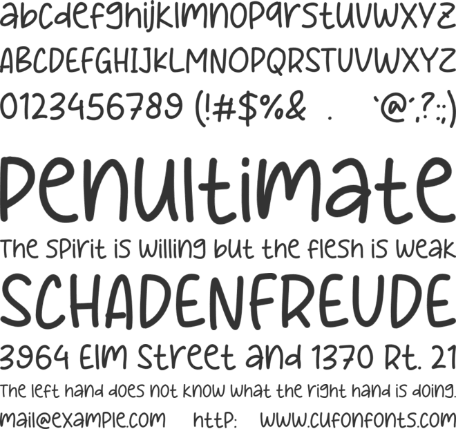 Cookies Magis font preview