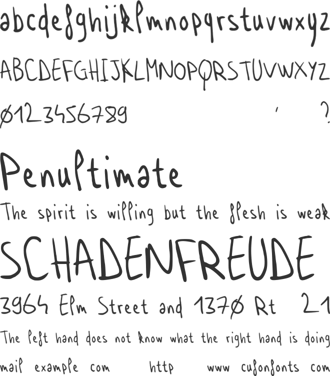 Introspection font preview