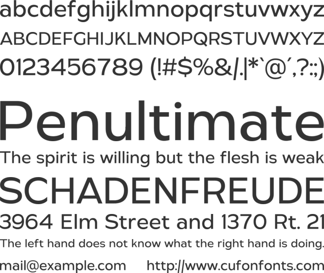 Dunking Grotesk font preview