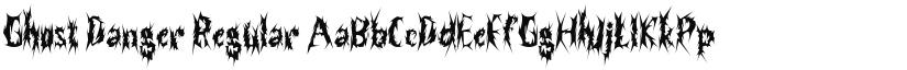 Ghost Danger font download