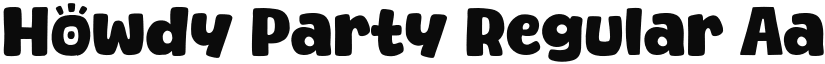 Howdy Party font download