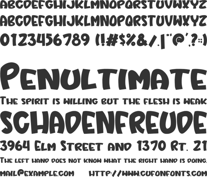 Farmhouse Goodness font preview