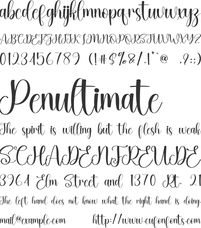 Creative By Mandala font preview