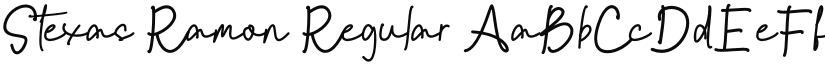 Stexas Ramon font download