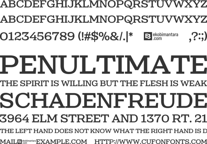 OLDWEST font preview