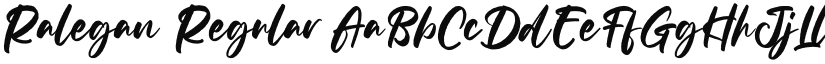 Ralegan font download