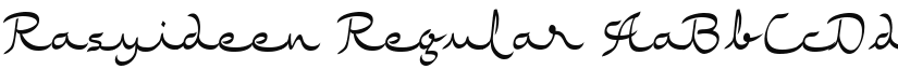 Rasyideen font download