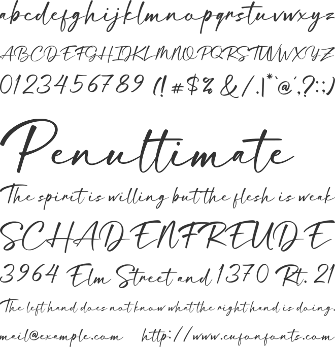 Million Astteroids font preview