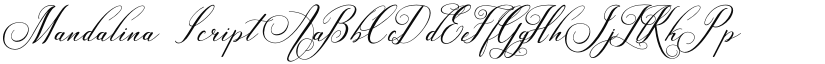 Mandalina font download