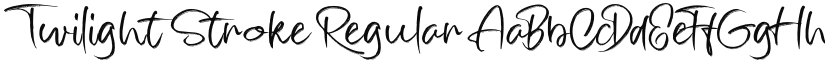 Twilight Stroke font download