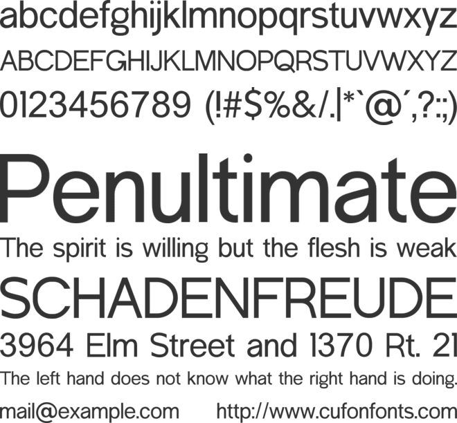 Gapicle Grotesk font preview