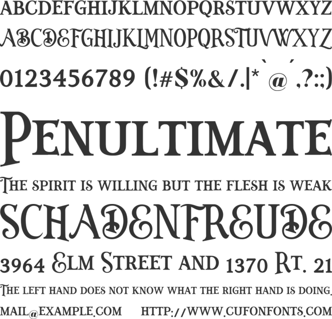 brickworks font preview