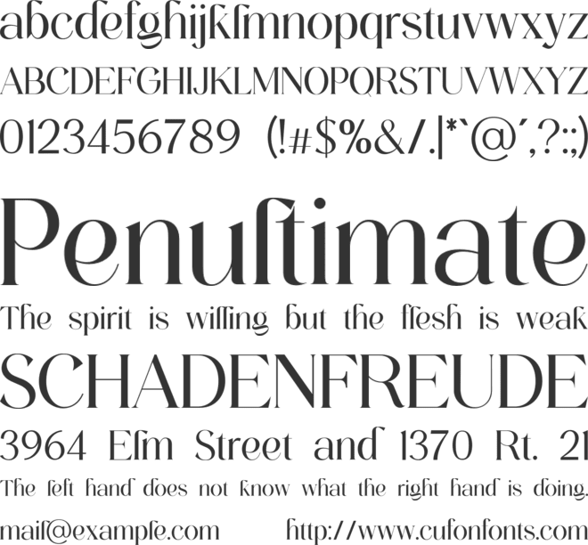 banfishery font preview